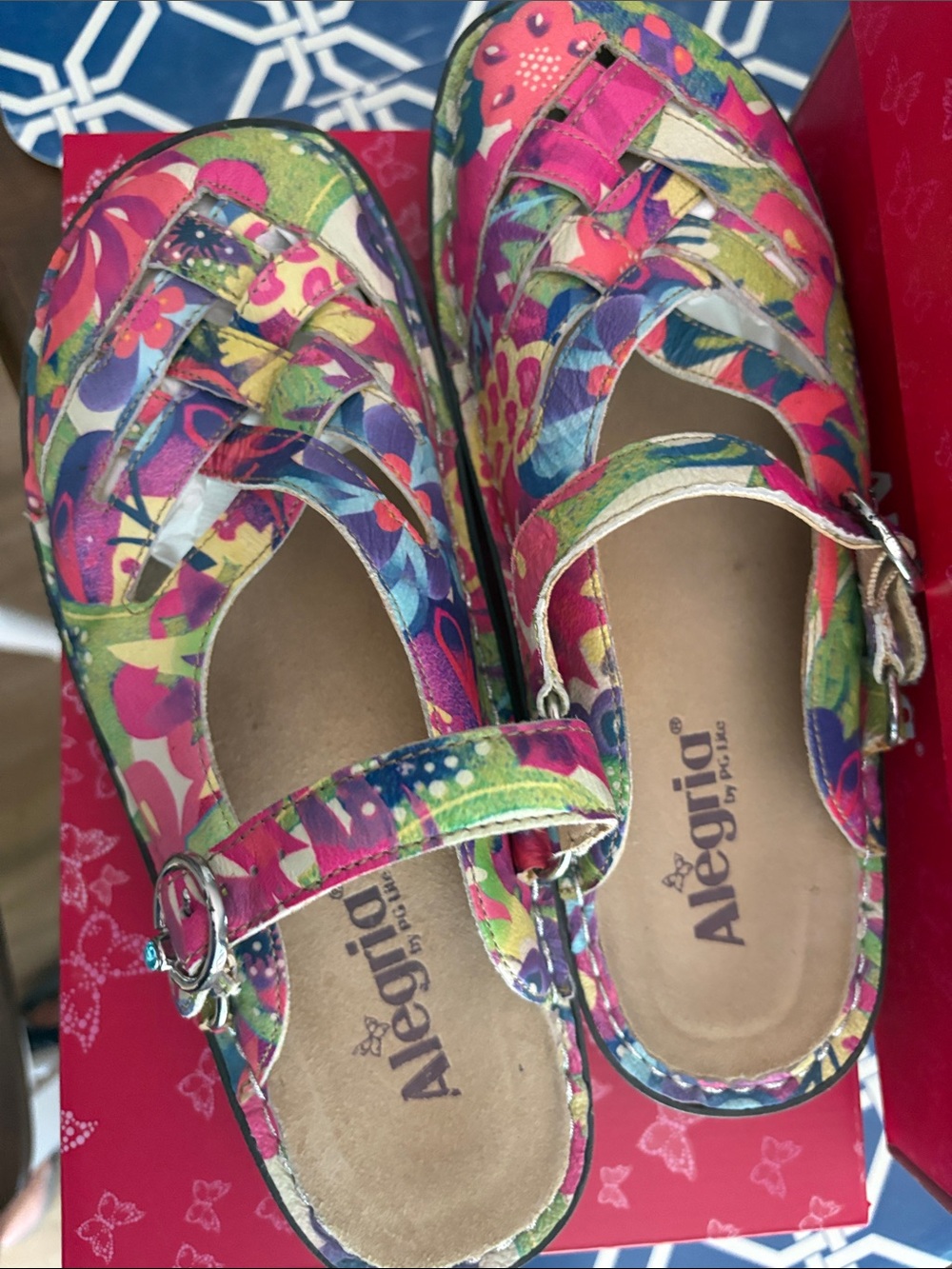 Alegria SZ40 euro USA 9.5-10 worn one PG Lite comfort - Picture 6 of 13